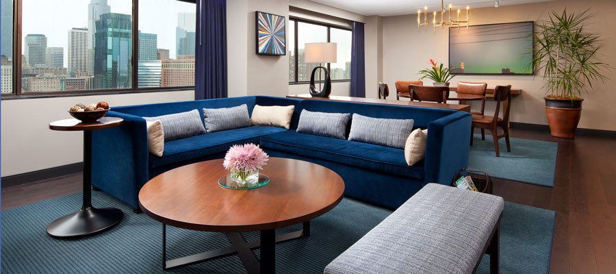 suite room at hyatt place